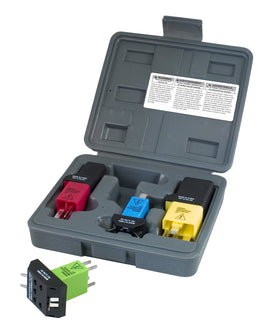 Lisle relay jumper kit front case showing organized storage and quick access