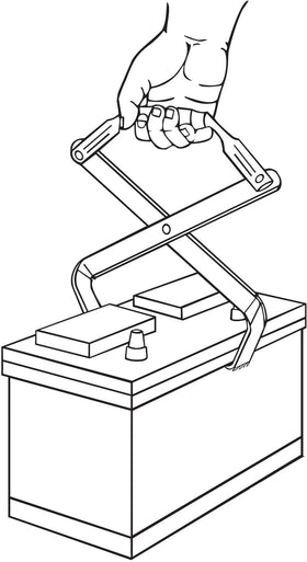 Lisle close-up of saw-tooth jaws providing no-slip gripping power
