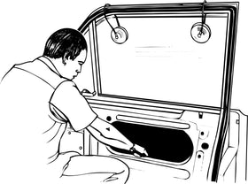 Lisle window holder suction cup close-up showing secure grip benefit