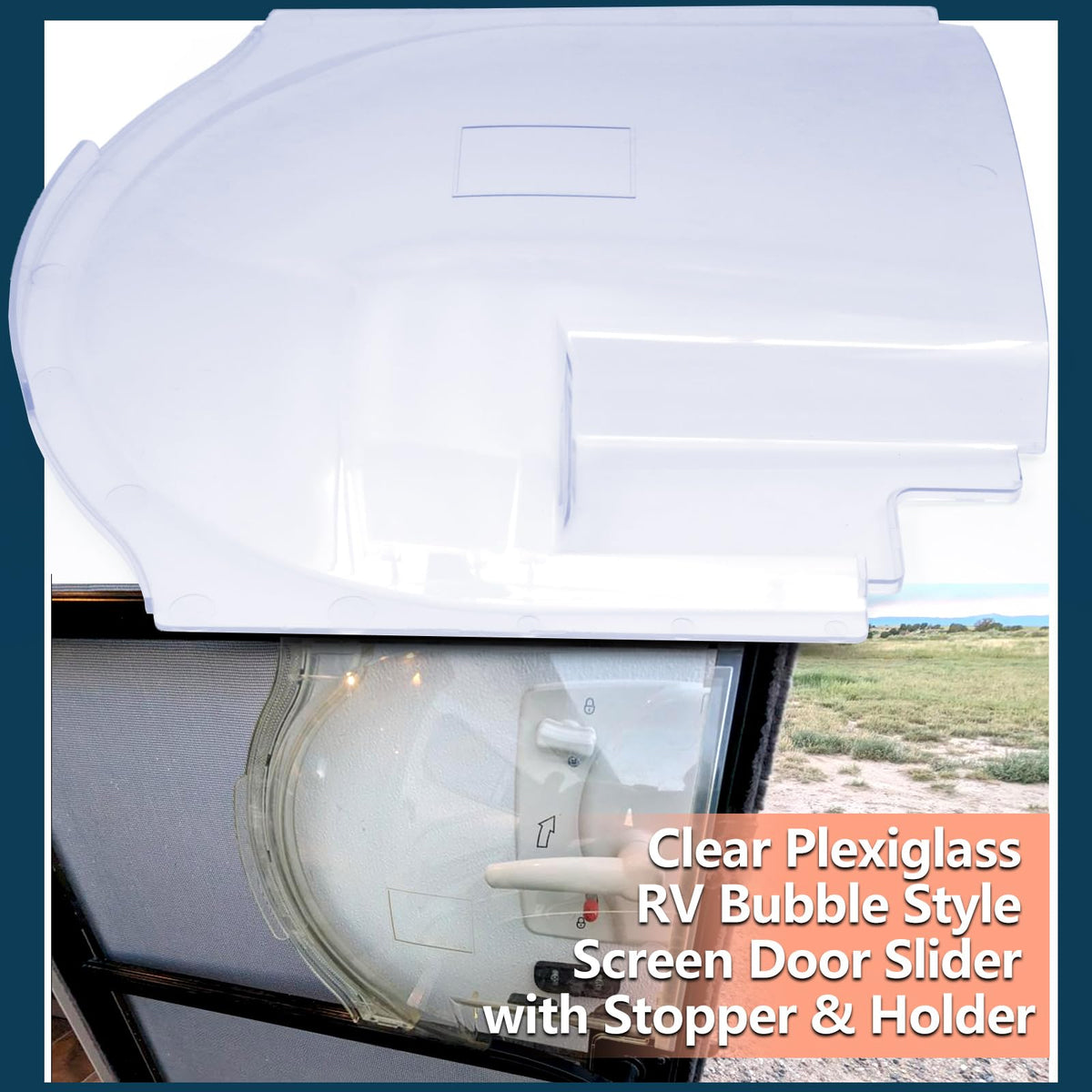 Lisnhlin clear plexiglass bubble panel close-up showing texture and UV-resistant finish
