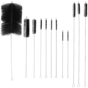 Lisnhlin front packaging showing all 12 brushes and handle variety for quick selection