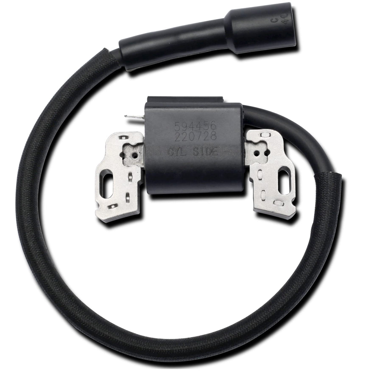 Lisnhlin front view ignition coil showing compact housing and reliable fit