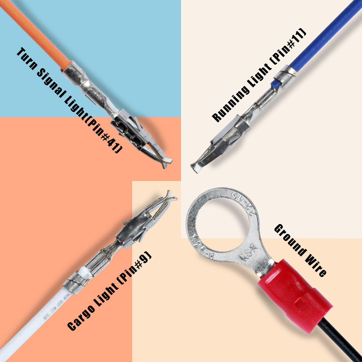 Lisnhlin harness next to ruler showing compact size for simple handling and fitment