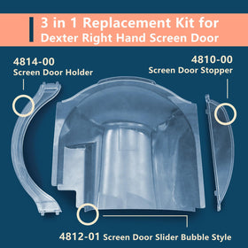 Lisnhlin stopper detail with hardware visible showing secure stop and smoother sliding