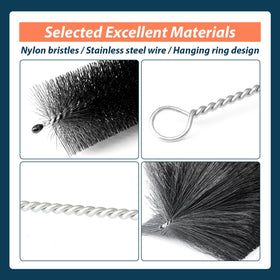 Lisnhlin wire vs nylon detail comparing bristle types to protect or aggressively clean parts