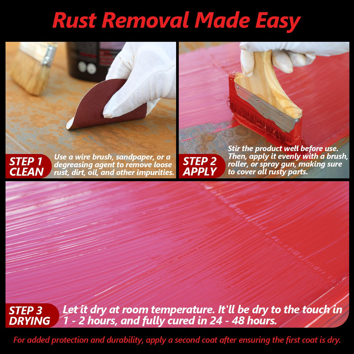 LISRUX used on vehicle restoration showing durable protective finish