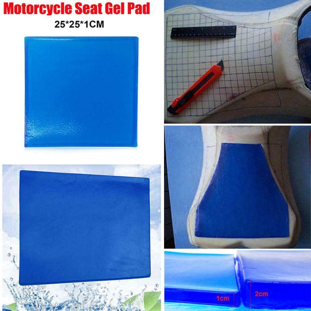 LisylineAuto rider using gel pad on open road showing reduced fatigue