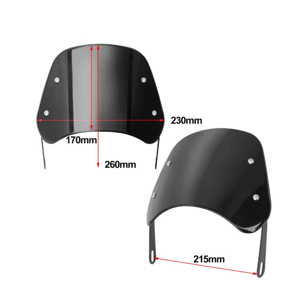LisylineAuto side profile of deflector demonstrating reduced wind buffeting
