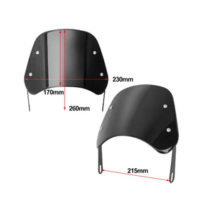 LisylineAuto side profile of deflector demonstrating reduced wind buffeting