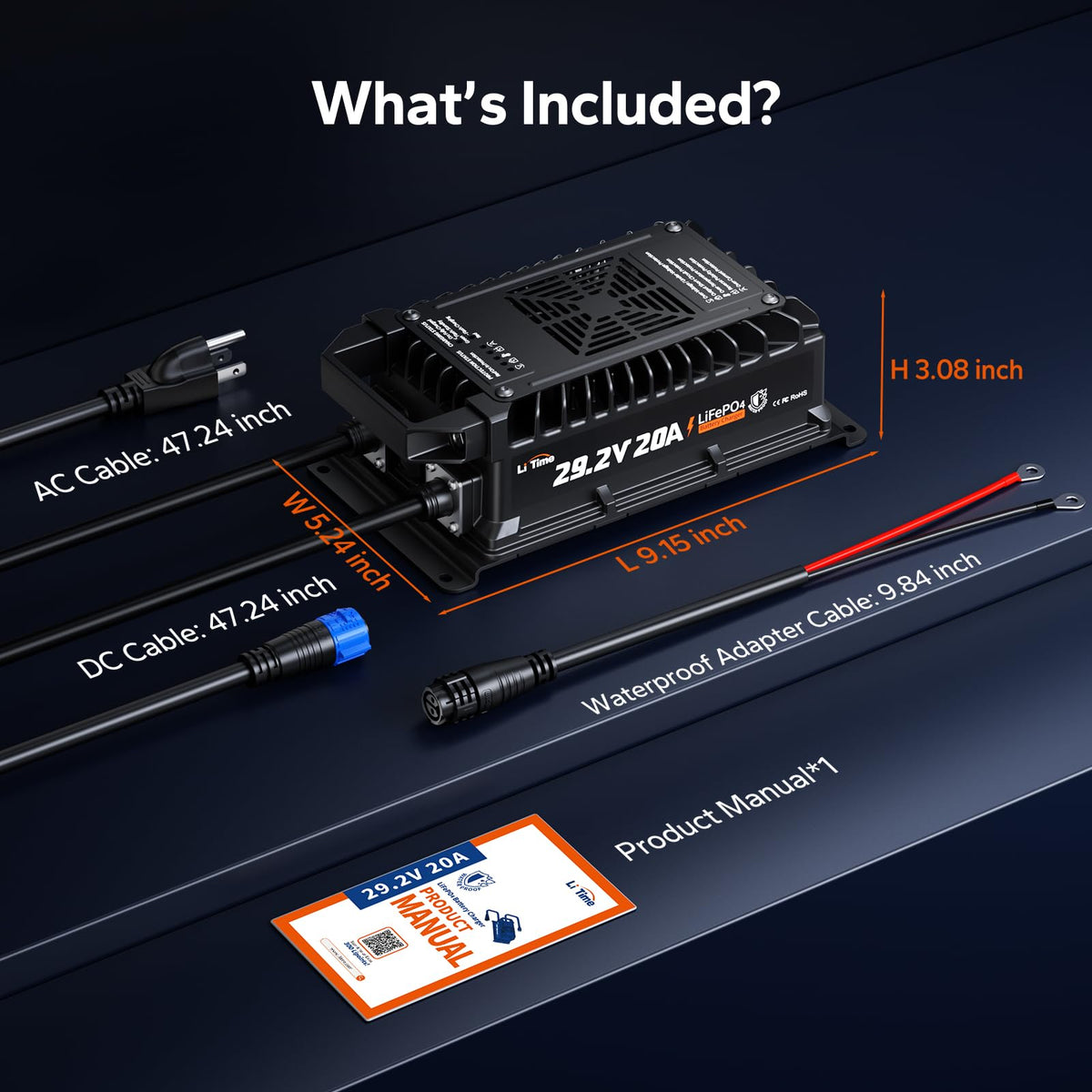 LiTime charger aluminum housing texture close-up highlighting corrosion resistance benefit