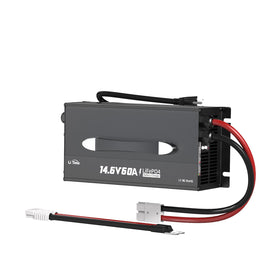 Litime charger front panel showing controls and benefit of clear status