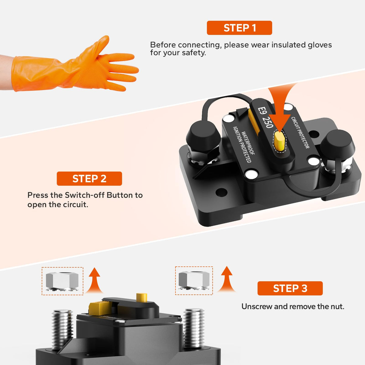 LiTime installed on RV battery bank providing safe circuit isolation