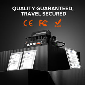 LiTime size comparison with hands showing portable convenience