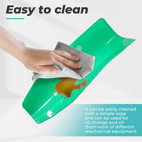 LitKiwi tool and funnel beside a hand showing size and easy handling