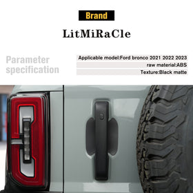 LitMiRaCle lifestyle parked Bronco showcasing complemented exterior