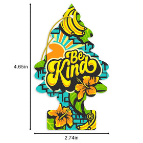 LITTLE TREES Be Kind held in hand showing size and portability benefit