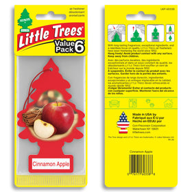 LITTLE TREES single cinnamon apple tree close-up showing scent surface