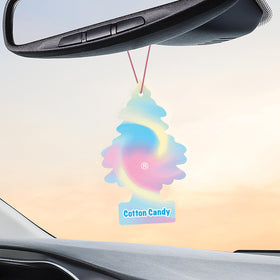 LITTLE TREES multiple Cotton Candy trees in van interior for continuous long-lasting scent