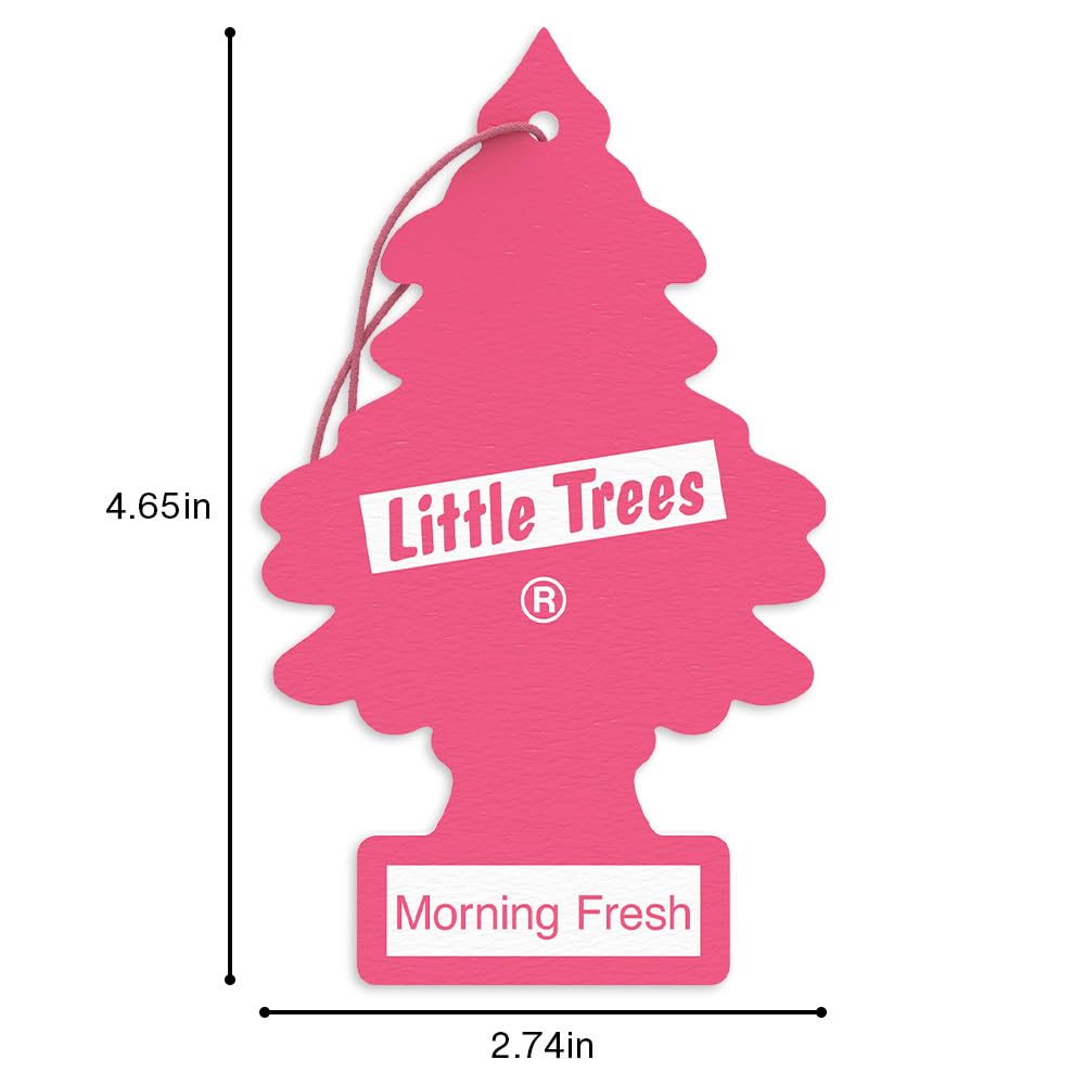 LITTLE TREES Morning Fresh fragrance illustration suggesting clean floral lift