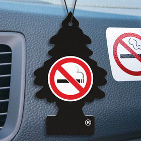 LITTLE TREES hanging in car from rearview mirror for continuous odor control