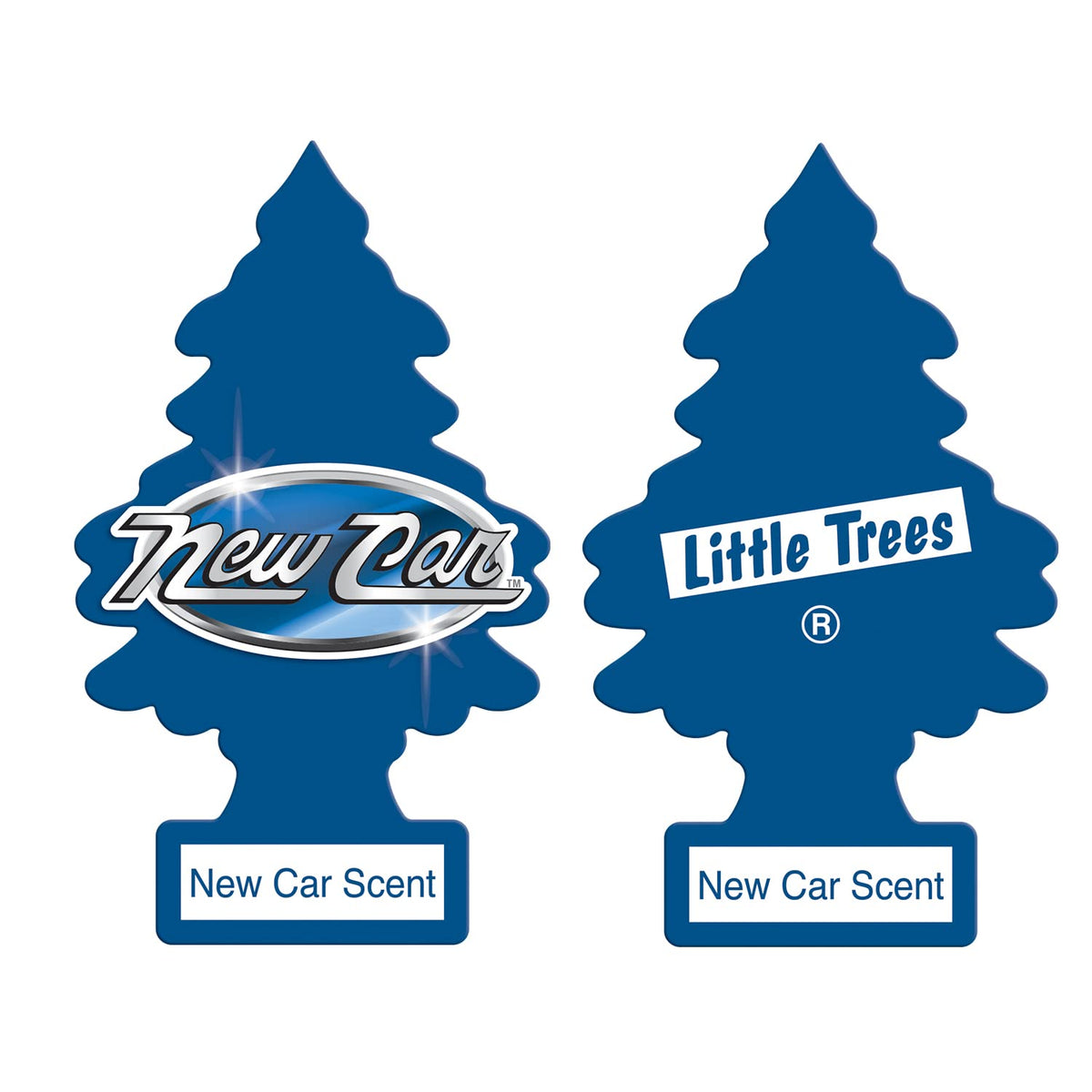 LITTLE TREES hanging from rearview mirror refreshing a car interior