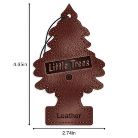 LITTLE TREES tree beside keychain showing compact size and portable odor control benefit