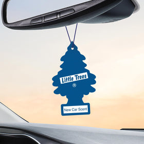 LITTLE TREES multi-pack opened showing four hanging fresheners ready