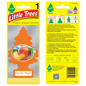 Close-up of single Little Trees peachy peach tree highlighting fragrance detail