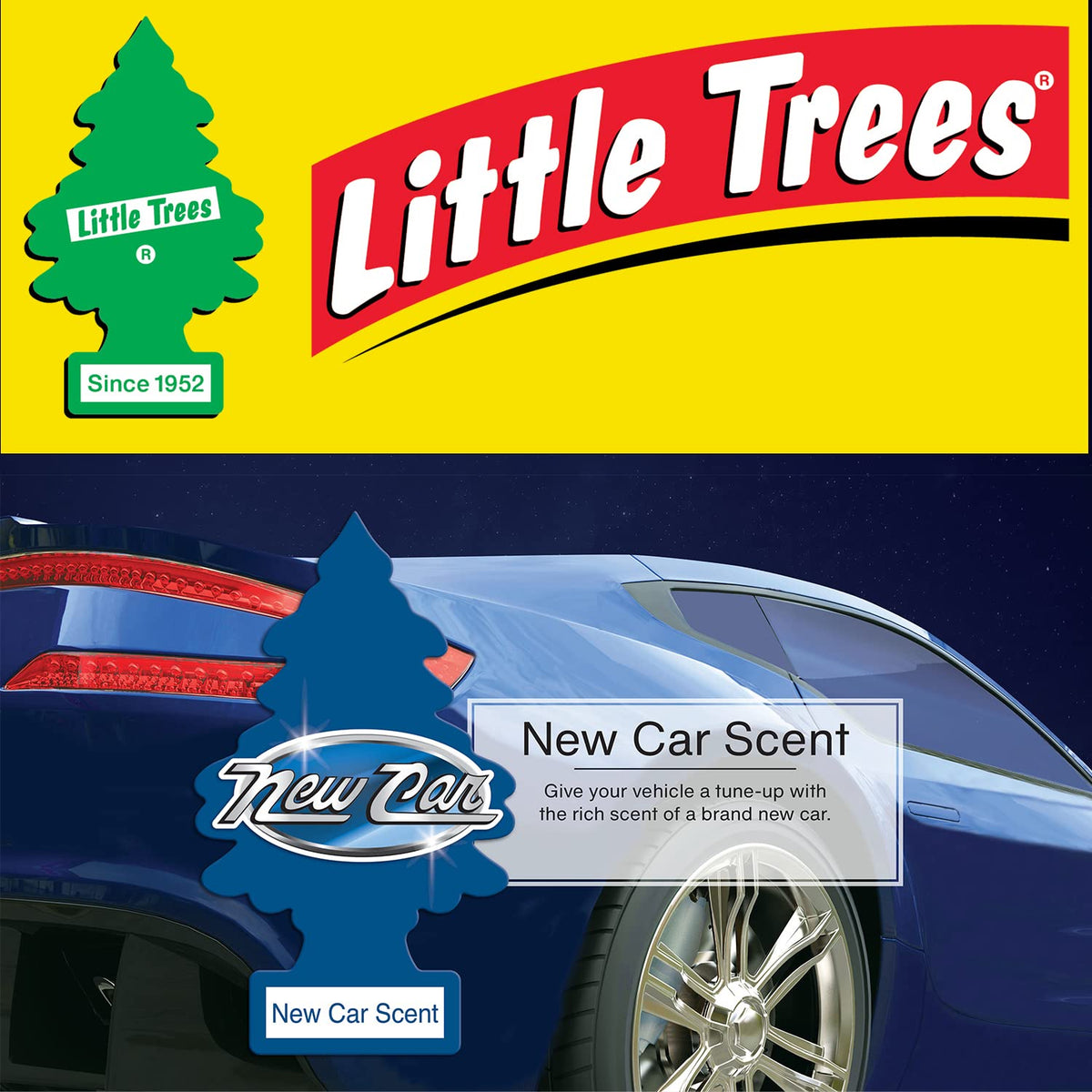 LITTLE TREES beside coin showing compact size and portability