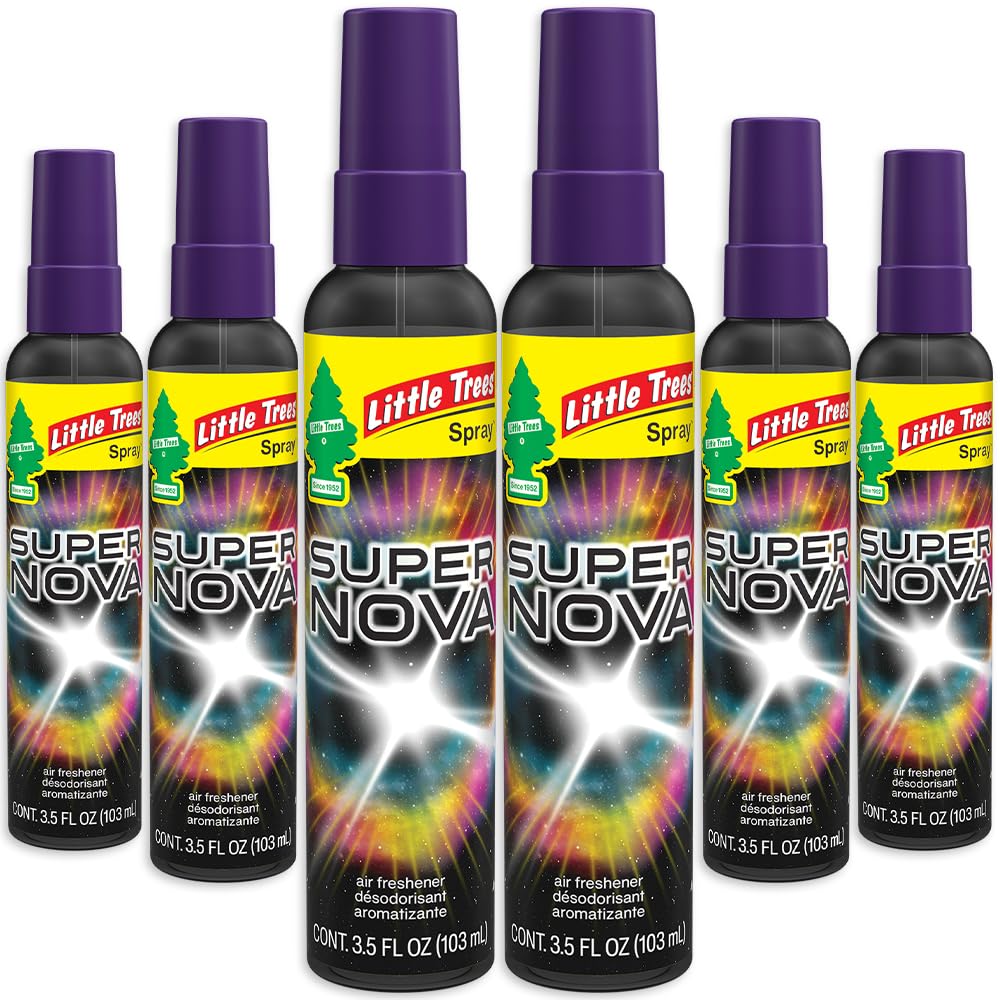 LITTLE TREES Supernova front packaging showing product and vibrant label for quick ID