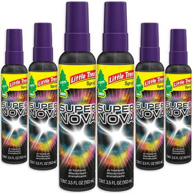 LITTLE TREES Supernova front packaging showing product and vibrant label for quick ID