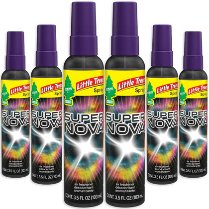 LITTLE TREES Supernova front packaging showing product and vibrant label for quick ID