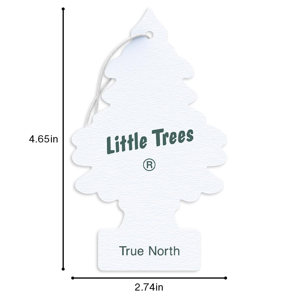 LITTLE TREES True North hanging in hallway closet keeping clothes fresh