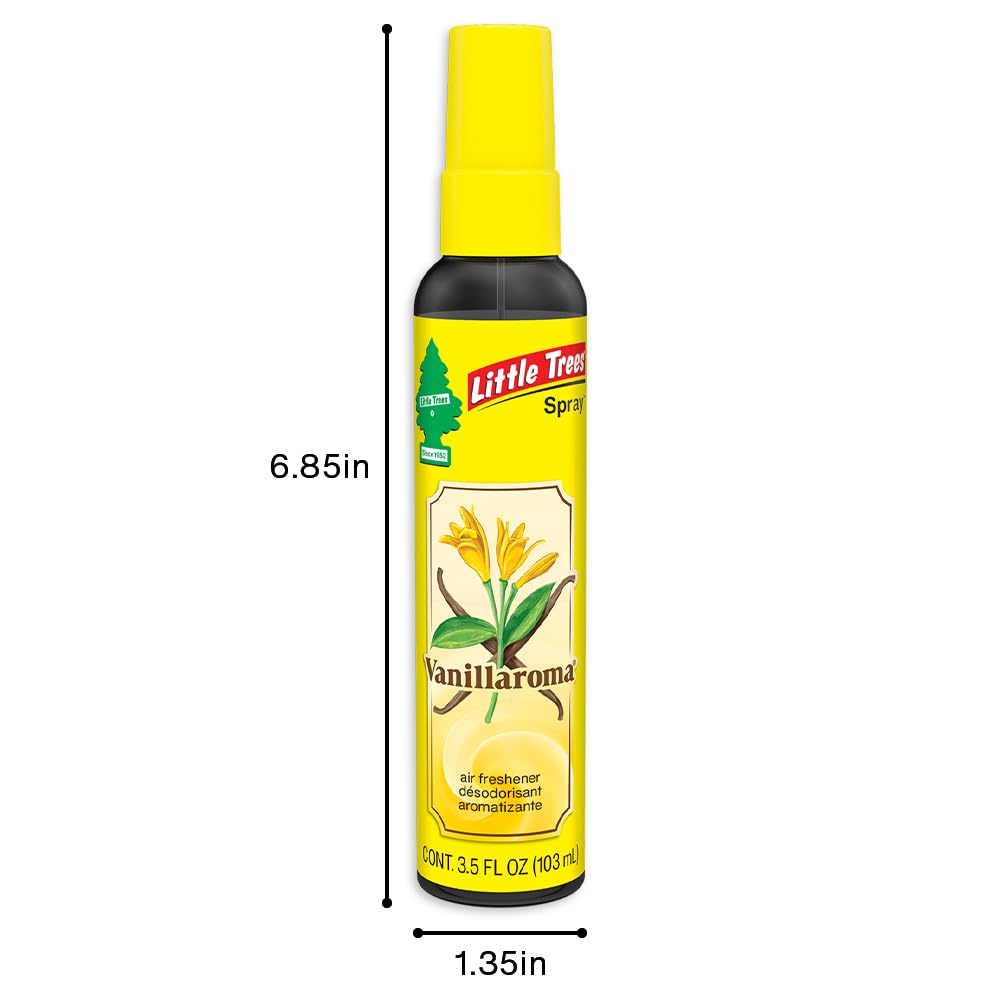 LITTLE TREES visual of vanilla and coconut representing scent profile benefit