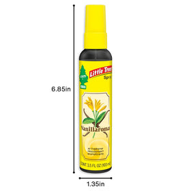 LITTLE TREES visual of vanilla and coconut representing scent profile benefit