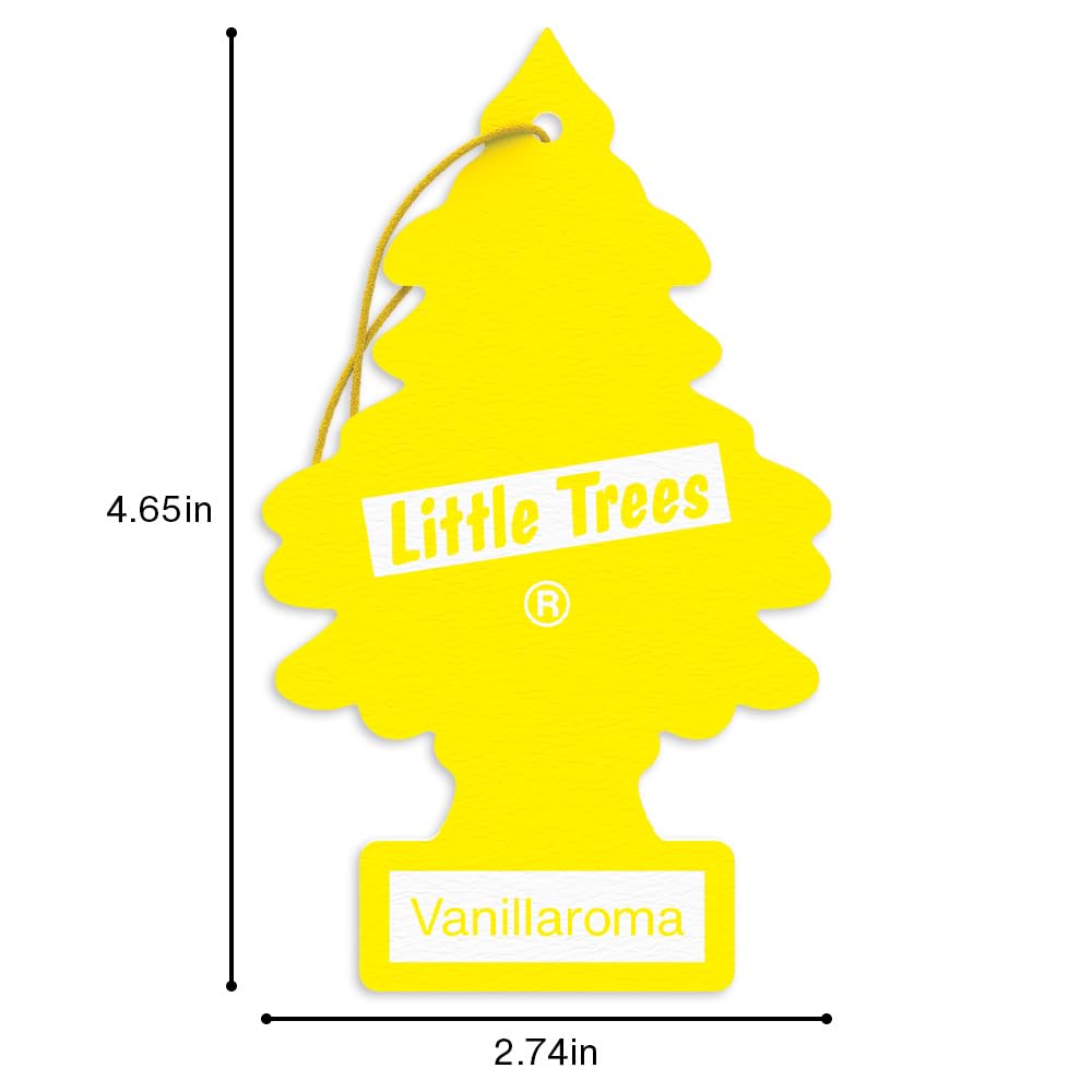 LITTLE TREES detail of scent card texture demonstrating steady fragrance release