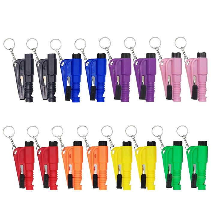 LittleVoleSherry front view of 16-pack emergency tools showing compact packaging and variety