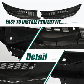 LIULANGXY packaging with grille and spare clips ready for installation