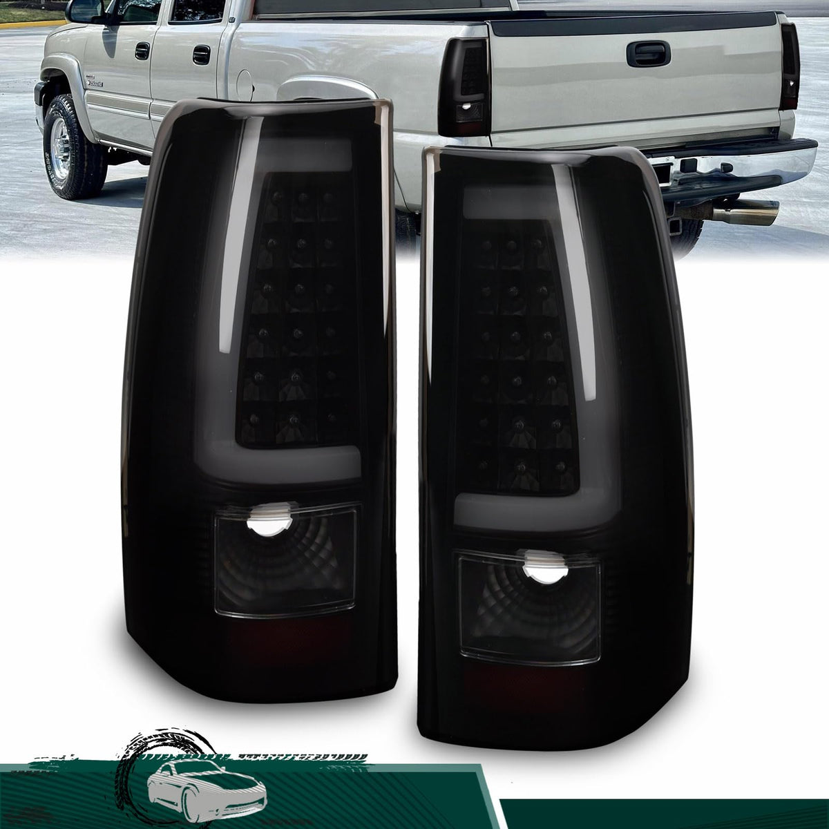 LIULANGXY front view tail light assembly showing OEM-style fit and appearance