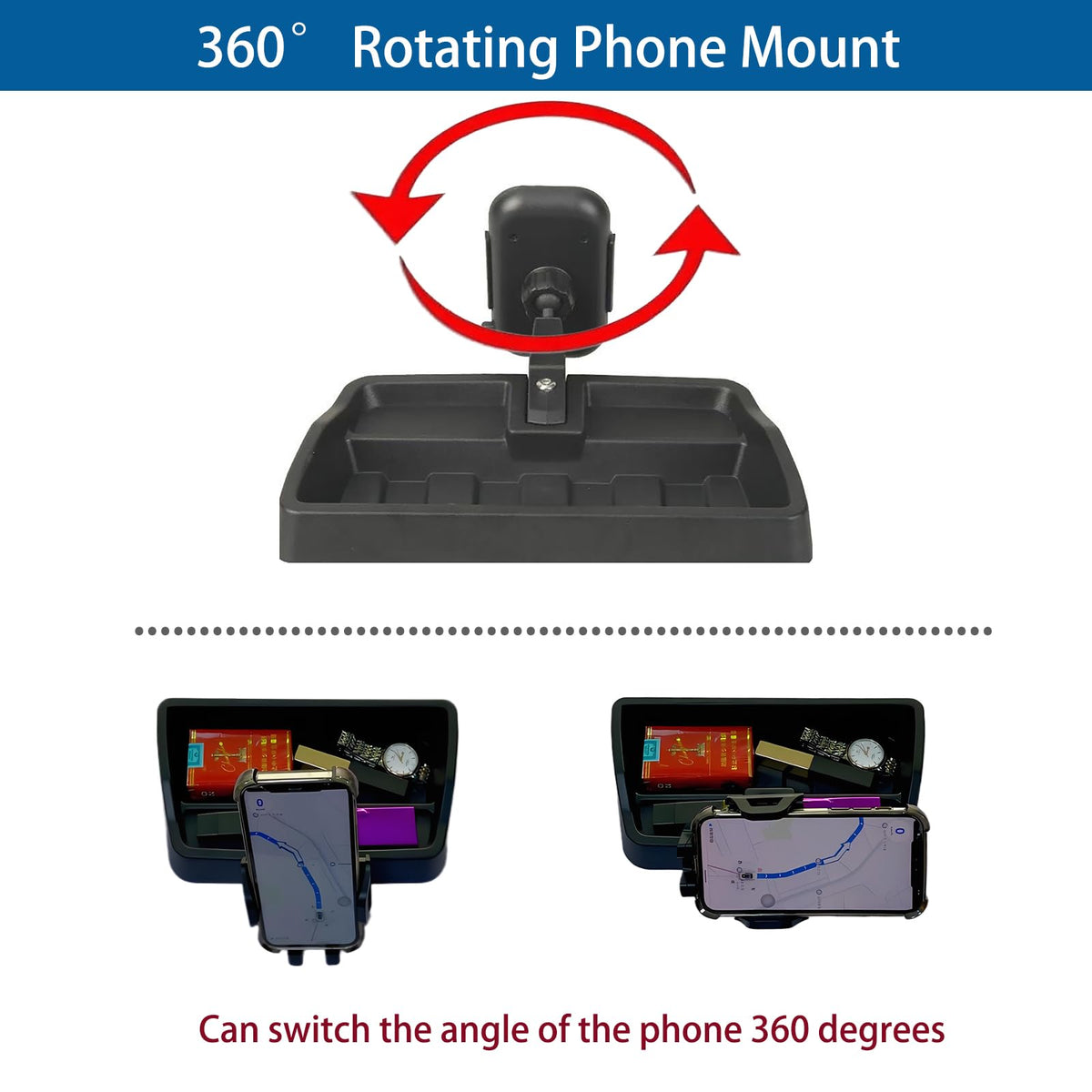LIUQING installation hardware with tape and screws for quick secure mounting