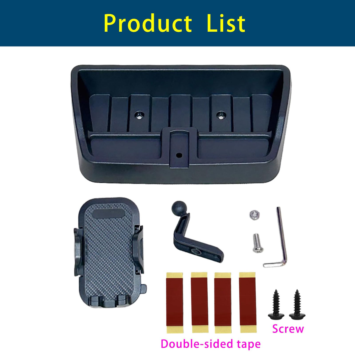 LIUQING size comparison with car keys showing compact low-profile footprint