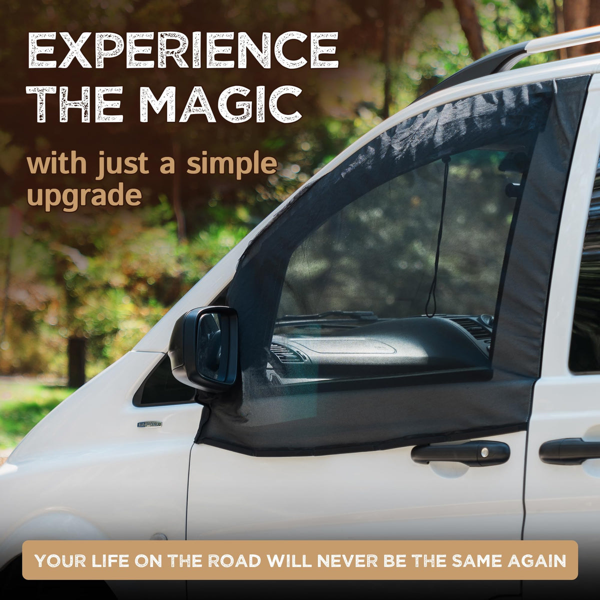 Living in a Bubble magnetic edge detail securing screen to metal frame