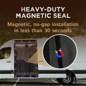 Living in a Bubble magnetic edge detail illustrating easy stick and seal