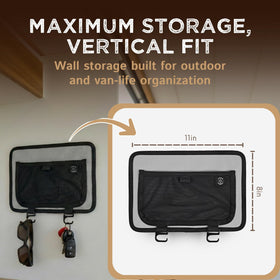 Living in a Bubble pocket holding a smartphone and charger for quick-access convenience