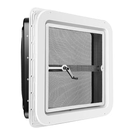 Livpow built-in screen closeup keeping insects out while allowing airflow
