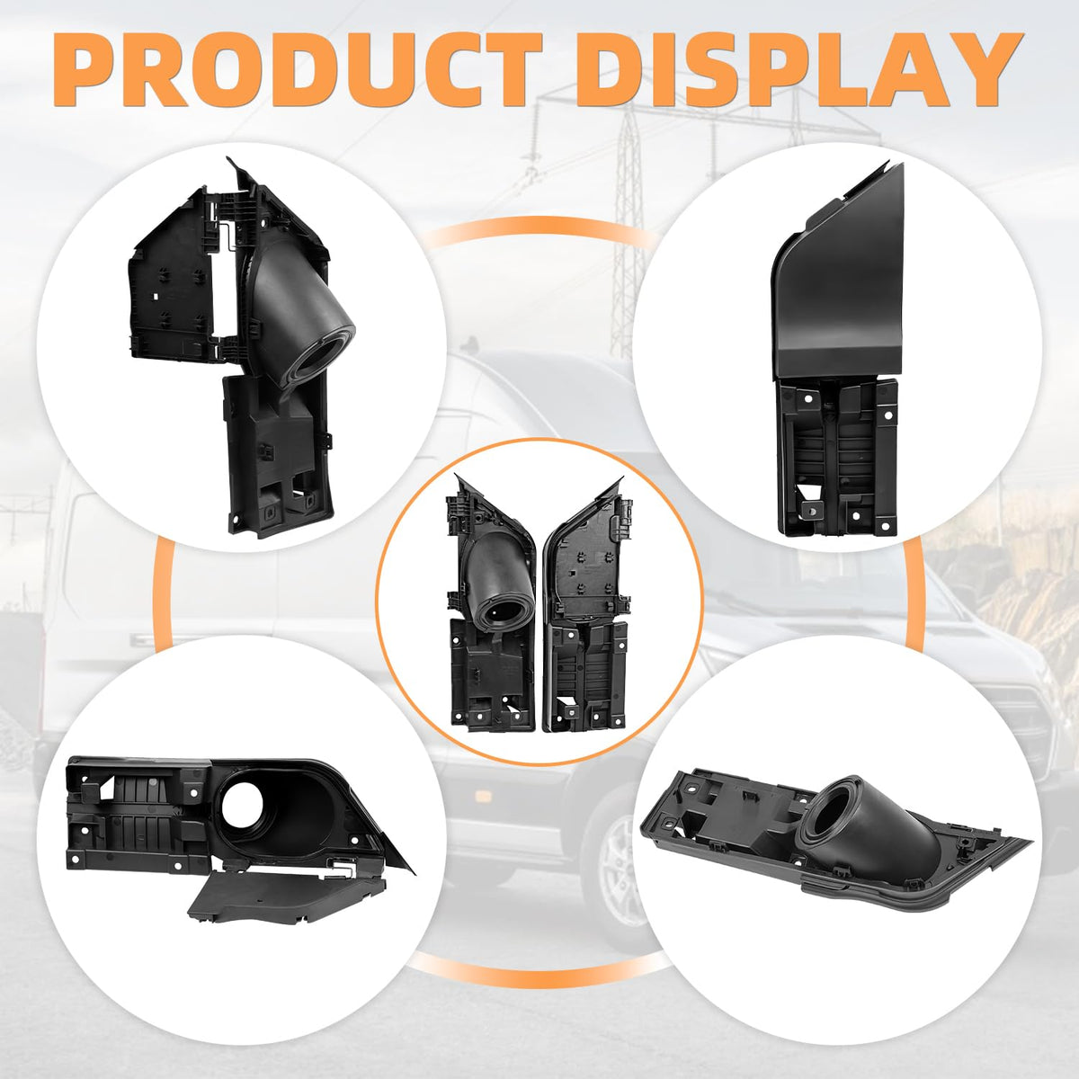 LIWEDFG installed on Ford Transit demonstrating clean factory fit