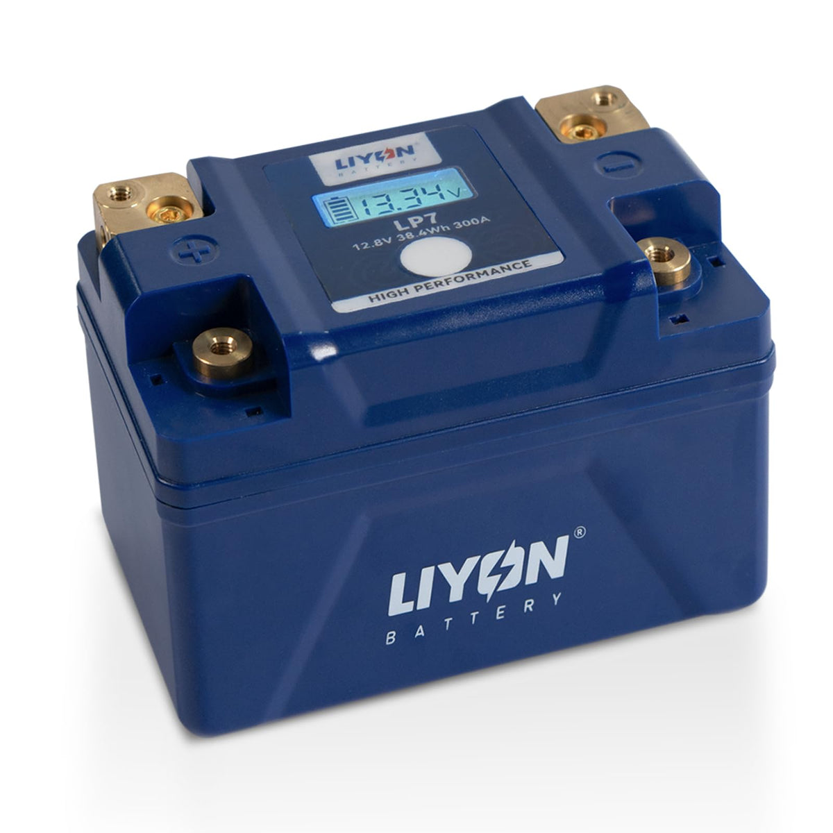 LIYON front view showing compact battery and ready-to-install benefit