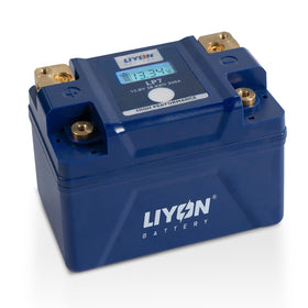 LIYON front view showing compact battery and ready-to-install benefit