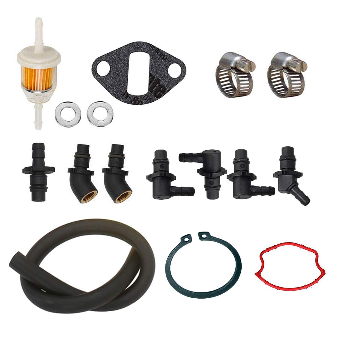 LIYYOO pump beside standard wrench to show scale and easy handling during replacement