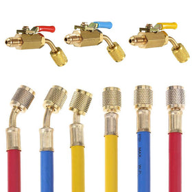LIYYOO hoses beside ruler showing 60-inch length reach benefit